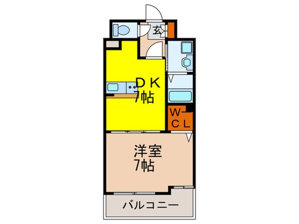 石塚ハイムの物件間取画像